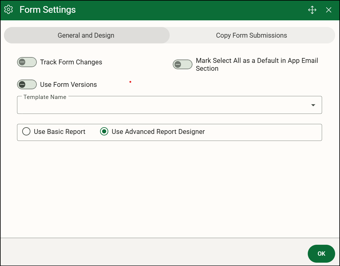 Tracking For Changes VS. Using Form Versions